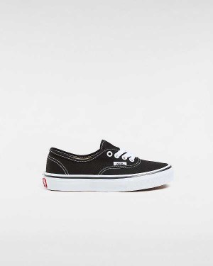 Kids' Vans Authentic (4-8 years) Sneakers Black Malaysia | VN6325081