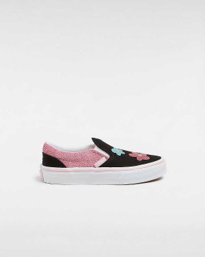 Kids' Vans Classic (4-8 Years) Slip On Shoes Multicolor Malaysia | VN6978105
