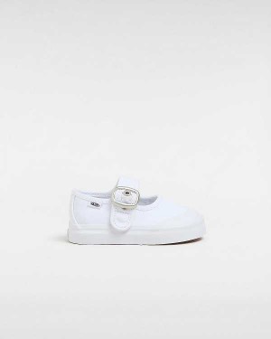 Kids' Vans Glitter (1-4 Years) Mary Janes White Malaysia | VN9726350