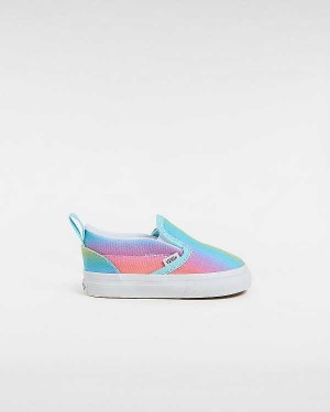 Kids' Vans Hook and loop (1-4 Years) Slip On Shoes Multicolor Malaysia | VN5608917