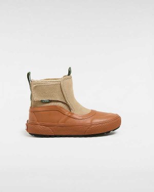 Kids' Vans MTE Hi Terrain (4-8 Years) Slip On Shoes Brown Malaysia | VN3901864