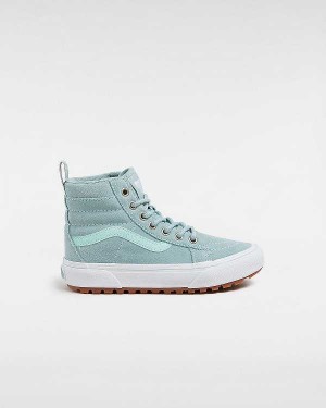 Kids' Vans MTE Sk8-Hi (4-8 Years) Sneakers Blue Malaysia | VN7362405