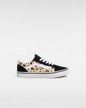 Kids' Vans Old Skool (8-14 Years) Sneakers Black Malaysia | VN6142057