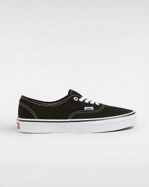 Men Vans Authentic Sneakers Black Malaysia | VN9530678
