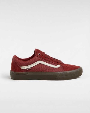 Men Vans BMX Style 114 Sneakers Red Malaysia | VN6495873