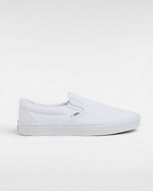 Men Vans Classic Slip On Shoes White Malaysia | VN8021537
