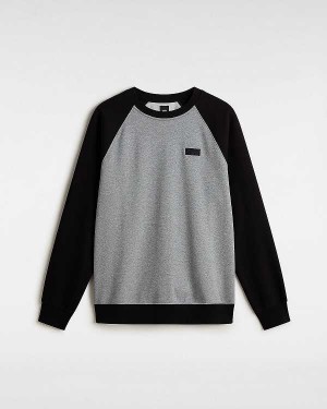 Men Vans Core Basic Raglan T Shirts Grey Malaysia | VN0781693