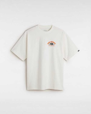 Men Vans Keep the Rhythm Loose T Shirts White Malaysia | VN1348506