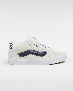 Men Vans Knu Mid Sneakers White Malaysia | VN1425839