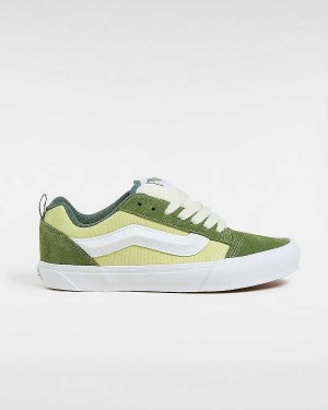 Men Vans Knu Skool Sneakers Green Malaysia | VN7012954