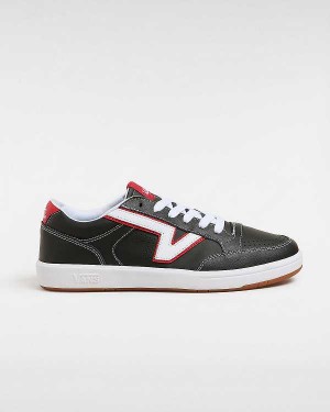 Men Vans Lowland ComfyCush Tennis Shoes Black Malaysia | VN5914238
