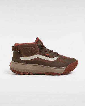 Men Vans MTE Crosspath Mid Sneakers Brown Malaysia | VN9284150