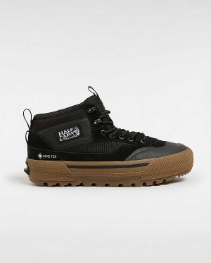 Men Vans MTE Half Cab Gore-tex Shoes Black Malaysia | VN6581742