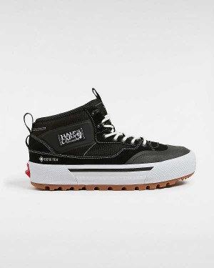 Men Vans MTE Half Cab Gore-tex Shoes Black Malaysia | VN1594673