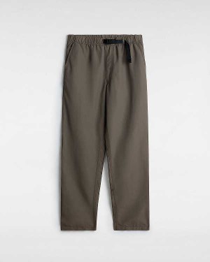 Men Vans MTE Range Nylon Loose Tapered Pants Brown Malaysia | VN3642951