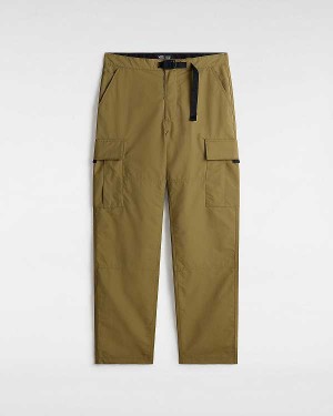 Men Vans MTE Service Cargo Loose Tapered Pants Brown Malaysia | VN4718302