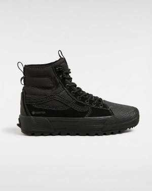 Men Vans MTE Sk8-Hi Gore-tex Shoes Black Malaysia | VN4501398