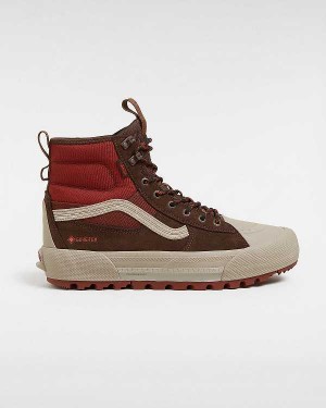 Men Vans MTE Sk8-Hi Gore-tex Shoes Brown Malaysia | VN2419605