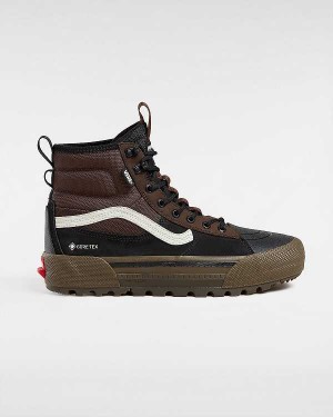 Men Vans MTE Sk8-Hi Gore-tex Shoes Brown Malaysia | VN0957648