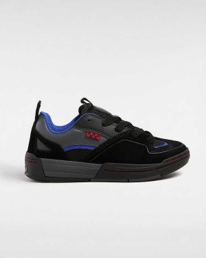 Men Vans Mixxa Skate Shoes Black / Grey Malaysia | VN1430275