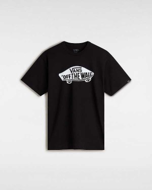 Men Vans OTW Classic Front T Shirts Black Malaysia | VN9746035