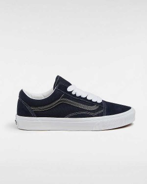 Men Vans Old Skool Sneakers Blue Malaysia | VN9867054