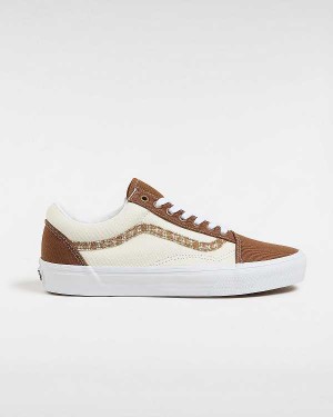 Men Vans Old Skool Sneakers Brown Malaysia | VN0841695