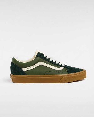 Men Vans Old Skool Sneakers Green Malaysia | VN9840731