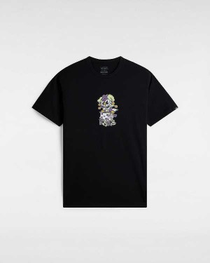 Men Vans Prankster T Shirts Black Malaysia | VN6297504