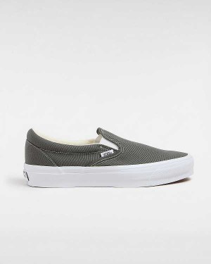 Men Vans Premium 98 Slip On Shoes Grey Malaysia | VN2567349