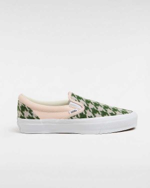 Men Vans Premium 98 Slip On Shoes Pink Malaysia | VN5214837