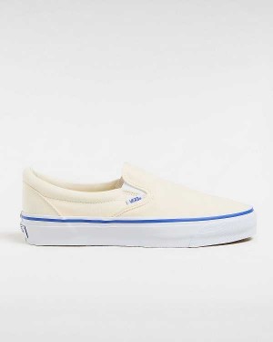 Men Vans Premium 98 Slip On Shoes White Malaysia | VN2473659