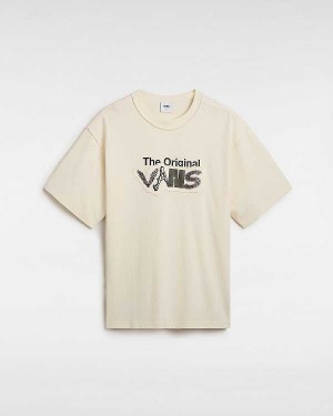 Men Vans Premium Clash Short Sleeve T Shirts White Malaysia | VN1792834