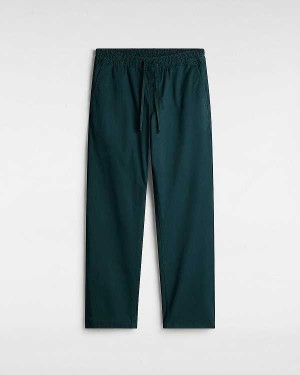 Men Vans Range Relaxed Elastic Pants Green Malaysia | VN5069472