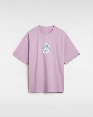 Men Vans Rattler T Shirts Purple Malaysia | VN0427695