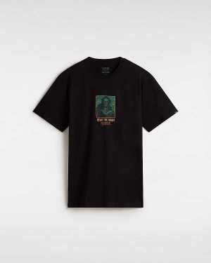 Men Vans Read the Room T Shirts Black Malaysia | VN9503246