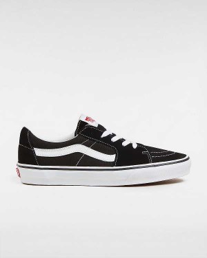 Men Vans Sk8-Low Skate Shoes Black Malaysia | VN2581436