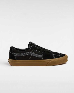 Men Vans Sk8-Low Sneakers Black Malaysia | VN0652817
