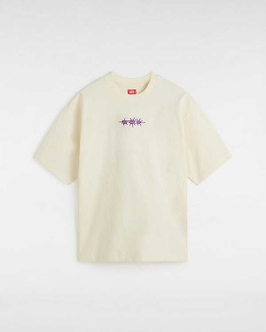 Men Vans Skate difficult to love T Shirts White Malaysia | VN1269357