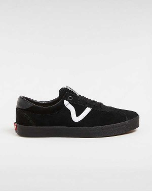 Men Vans Sport Low Sneakers Black Malaysia | VN1843690
