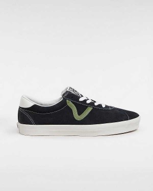 Men Vans Sport Low Sneakers Black Malaysia | VN2803475