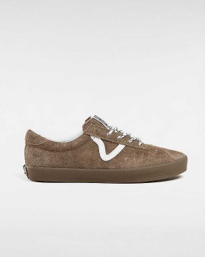 Men Vans Sport Low Sneakers Brown Malaysia | VN4089625