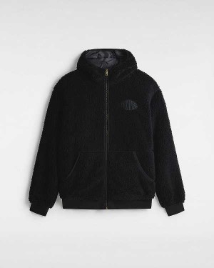 Men Vans Whittle Jacket Black Malaysia | VN8795620