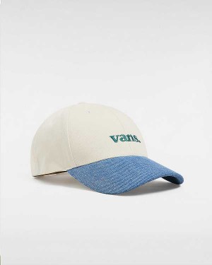 Unisex Vans 66 Structured Jockey Hats White Malaysia | VN8753960