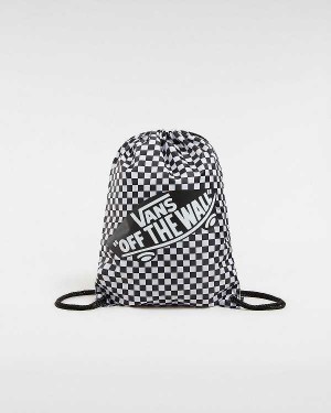 Unisex Vans Drawstring Crossbody Bag Black Malaysia | VN2973654