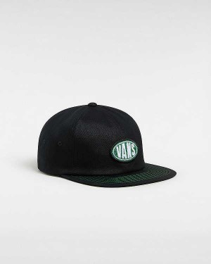 Unisex Vans Spray On Jockey Hats Black Malaysia | VN5213948