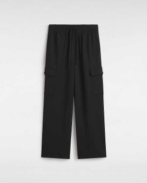 Women Vans Frontside Pants Black Malaysia | VN1438092
