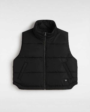 Women Vans MTE Foundry Vest Black Malaysia | VN1379462