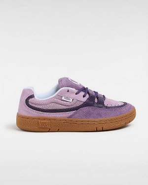 Women Vans Speed LS Skate Shoes Purple Malaysia | VN8470629