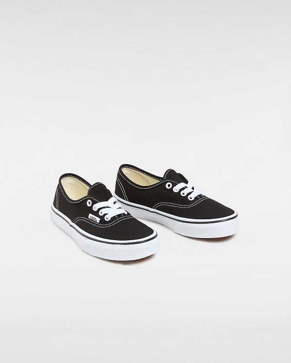 Kids' Vans Authentic (4-8 years) Sneakers Black Malaysia | VN6325081
